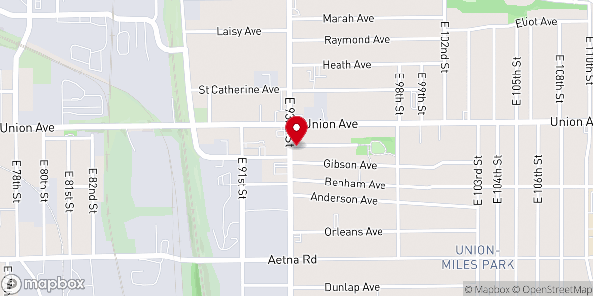 Map showing location of United Glorious Church of God in Christ in the Apostolic Faith