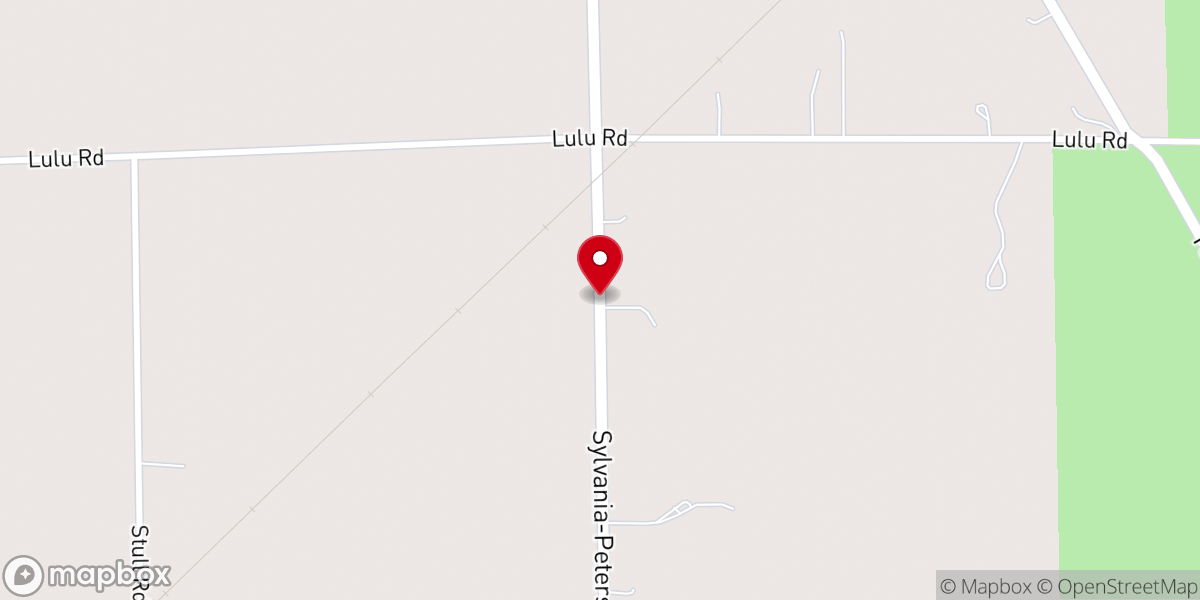 Map showing location of Petersburg Missionary Baptist Church