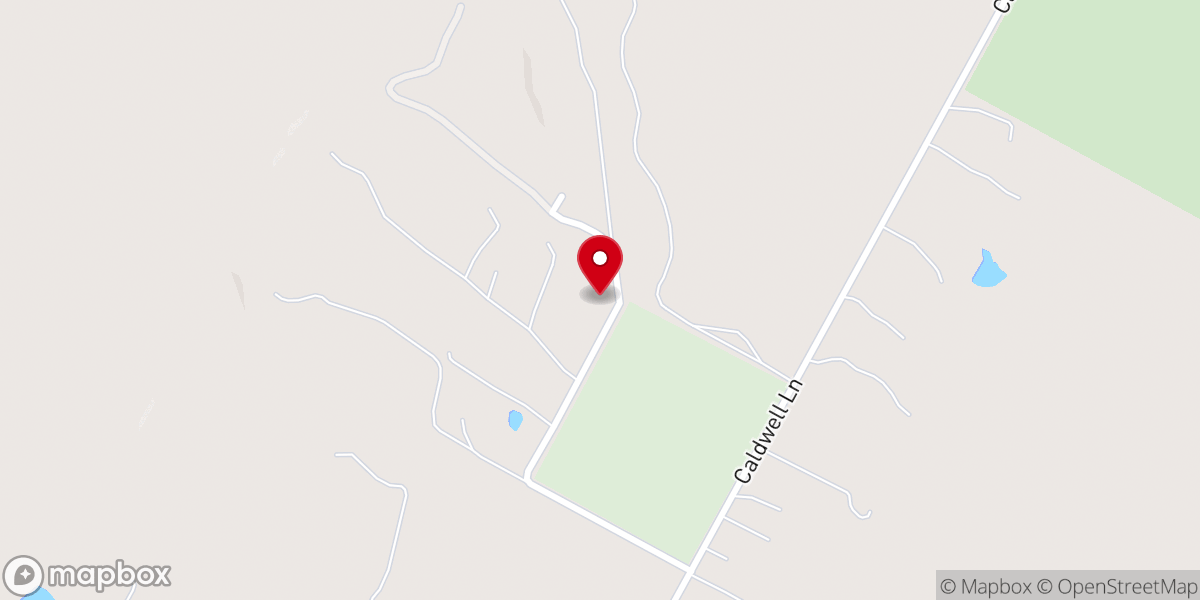 Map showing location of Hungry For God Church