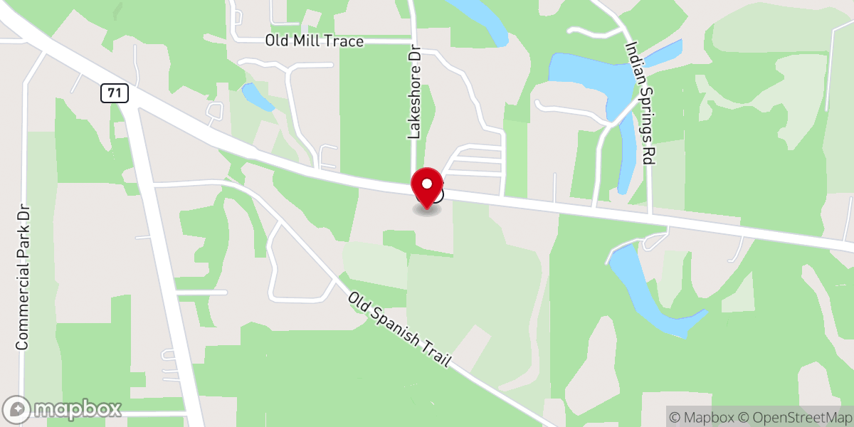 Map showing location of Parish Tractor-Marianna