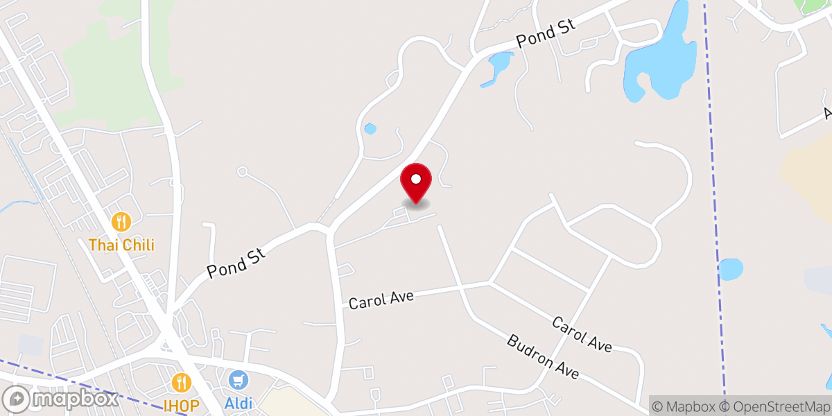 Map showing location of Granite State Baptist Church
