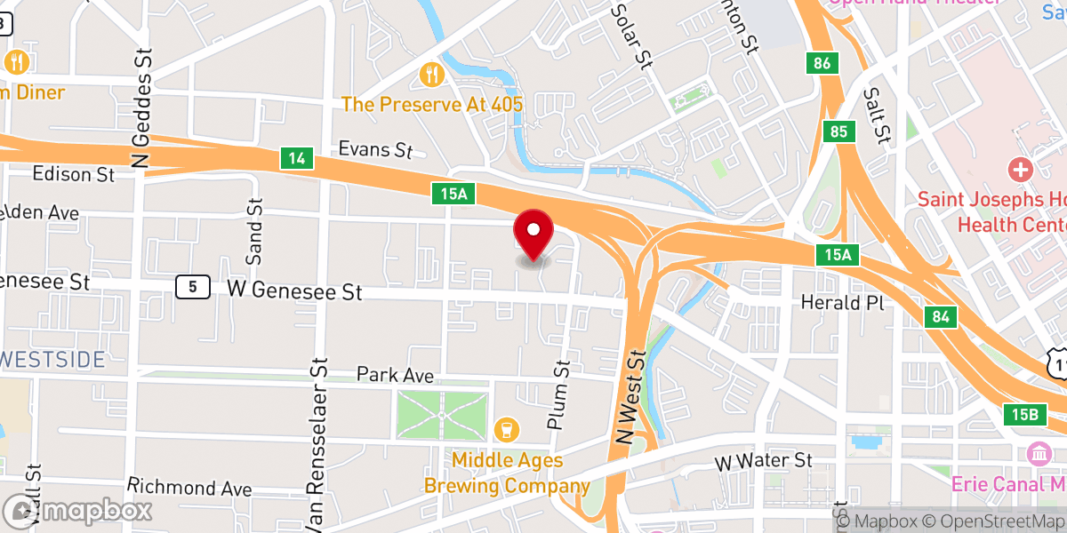 Map showing location of Missio Church