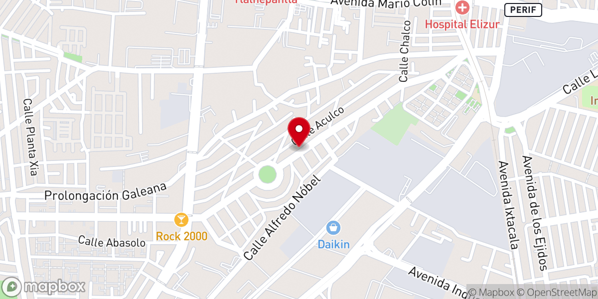 Map showing location of Koinonía Iglesia Cristiana Bautista