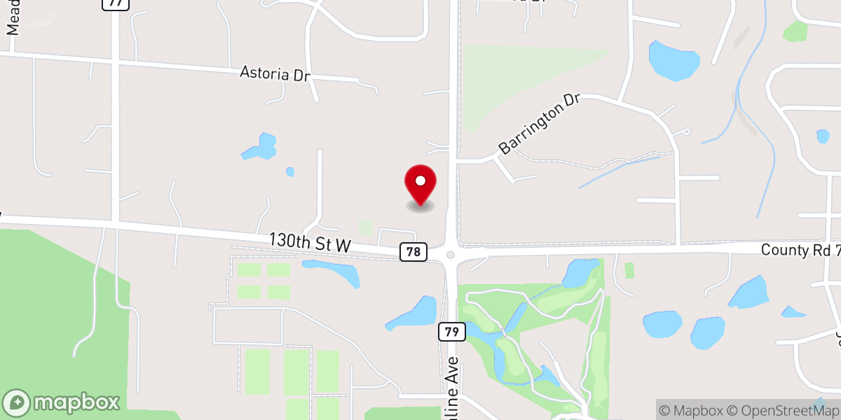 Map showing location of El Shadai New Hope Ministries