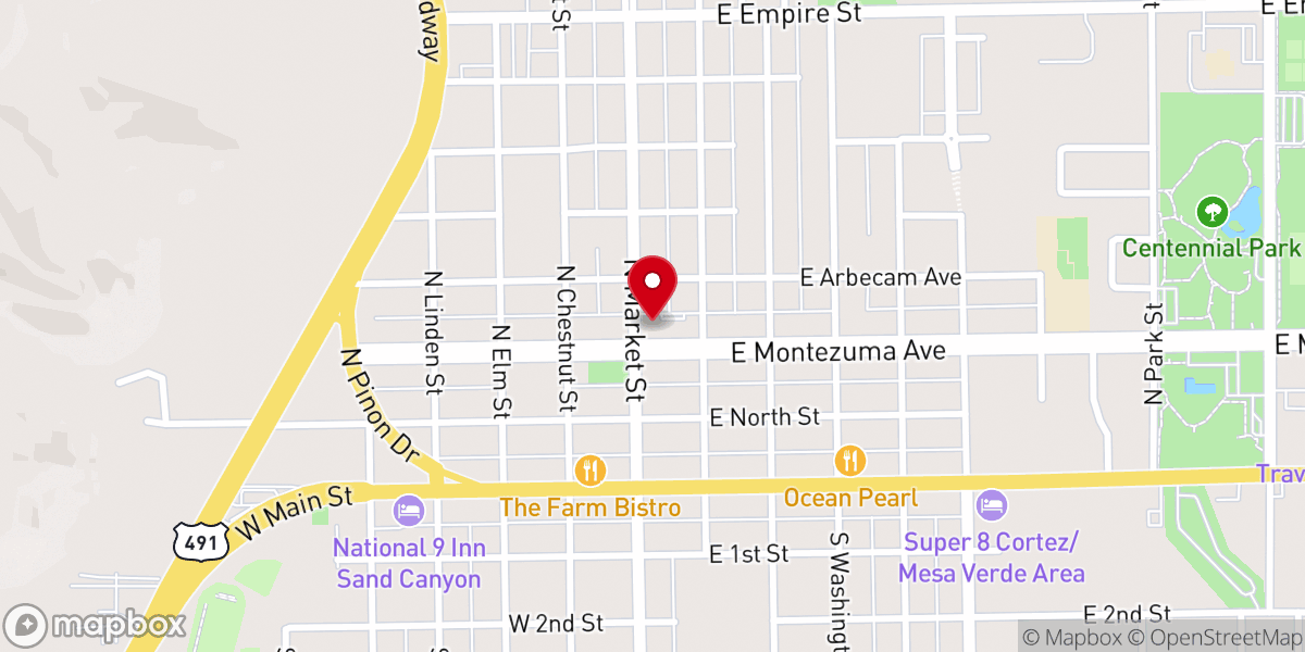 Map showing location of Saint Margaret Mary Alacoque Catholic Church