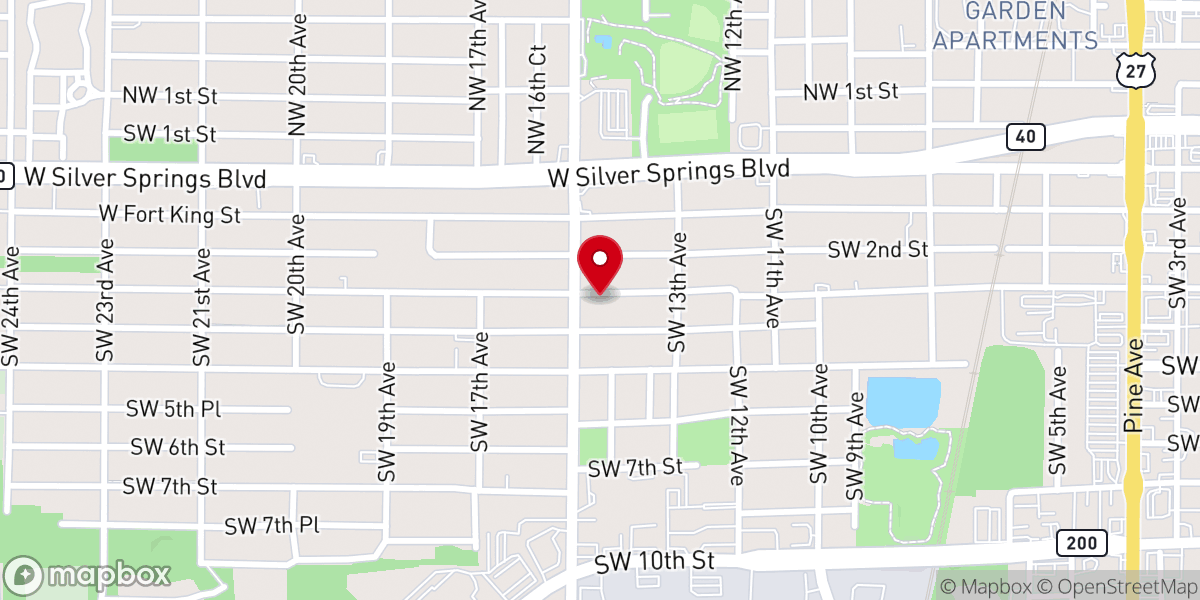 Map showing location of The Church of God Deliverer USA Inc
