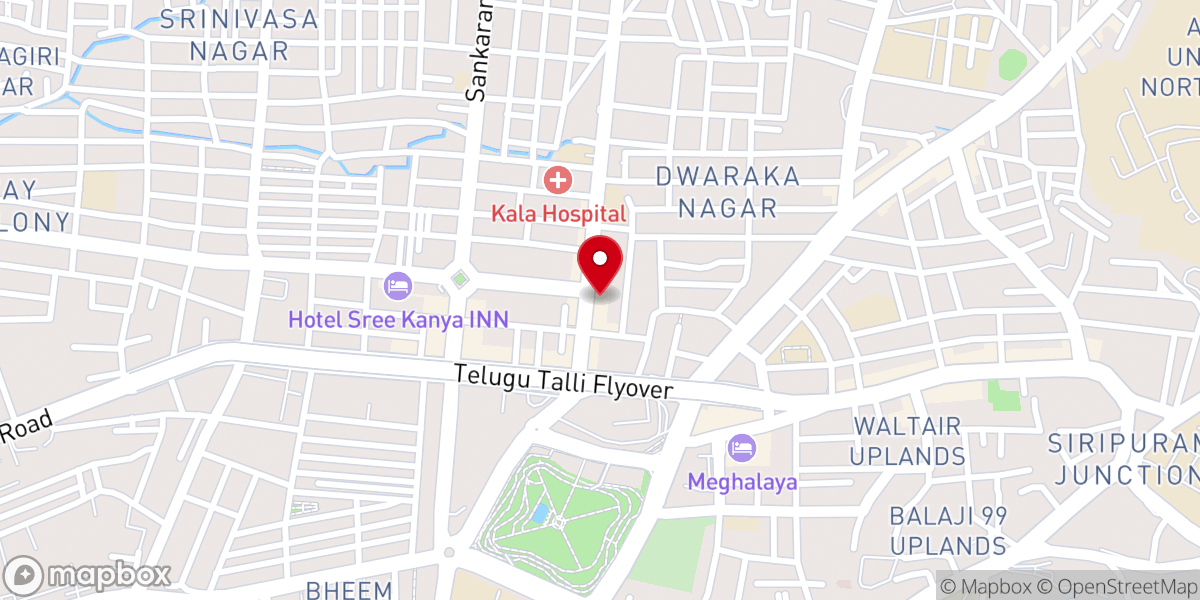 Map showing location of City Christ Church