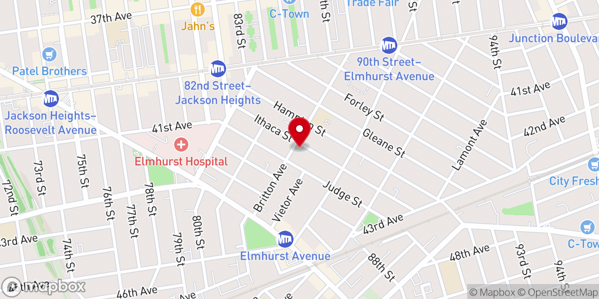Map showing location of U S a Po Kwong Tak Yat Ethics Association Inc