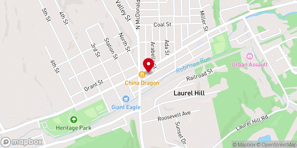 Map showing location of Used Church Items