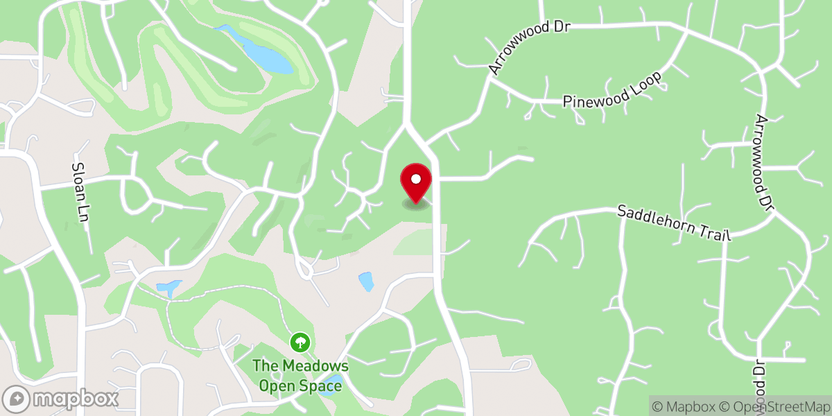 Map showing location of St Matthias Episcopal Church