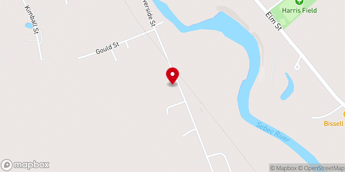 Map showing location of New Life Baptist Church Dover Foxcroft me