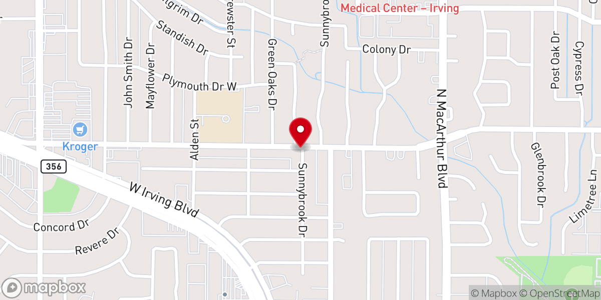 Map showing location of Saint Stephens Presbyterian Church