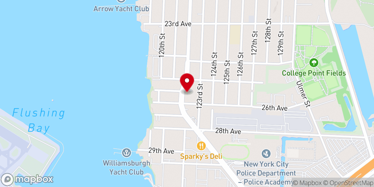 Map showing location of Crystal Evangelical Church
