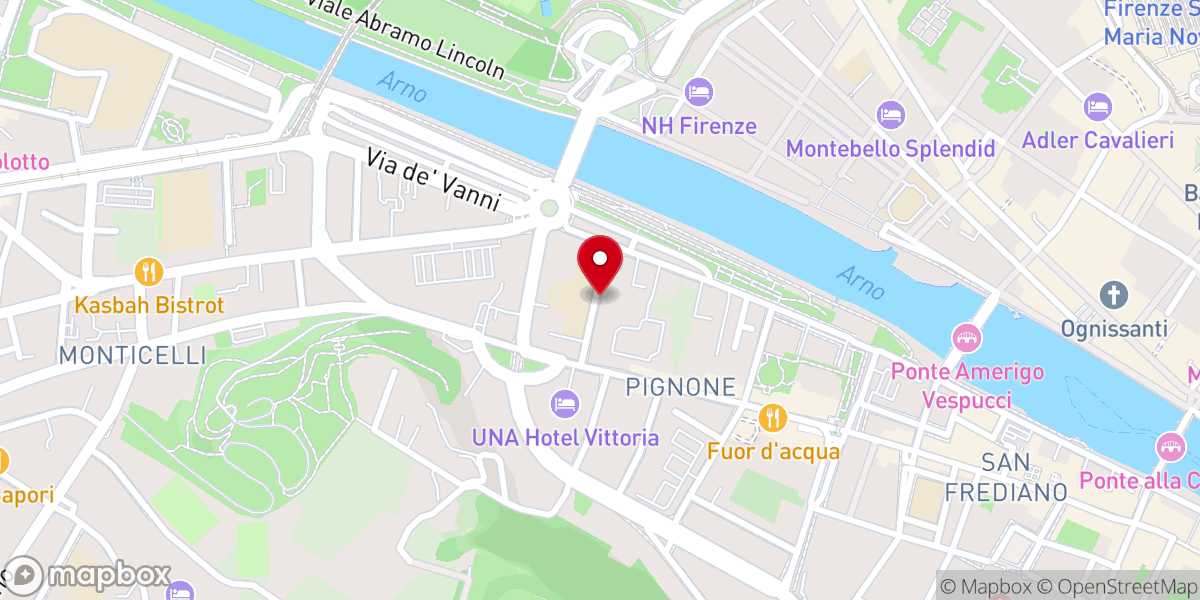 Map showing location of Oratorio "Il Campino"