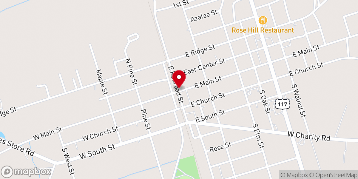 Map showing location of Iglesia el kairos