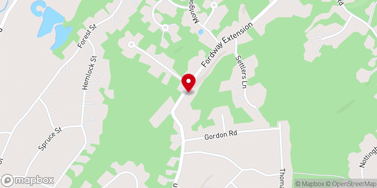 Map showing location of A Very Good Cleaning Company