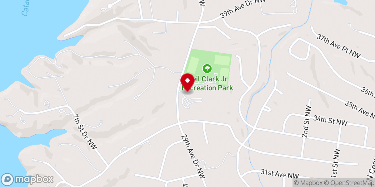 Map showing location of Escalate Church