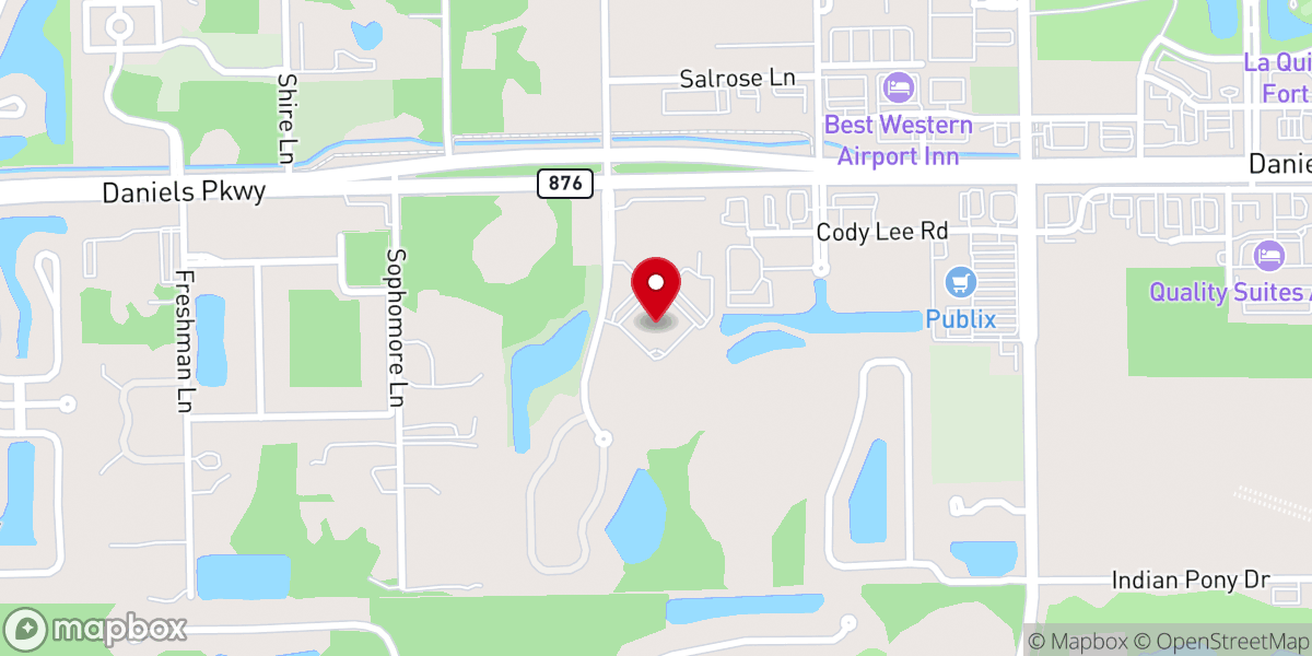 Map showing location of Riverside Church