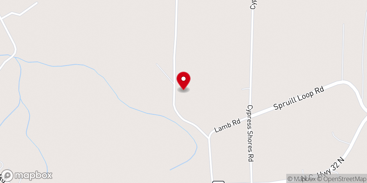 Map showing location of New Life Giving Ministries Inc