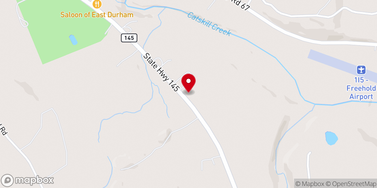 Map showing location of St Mary's Sacred Heart Church