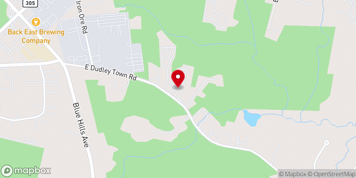 Map showing location of Full Gospel Foundation Building