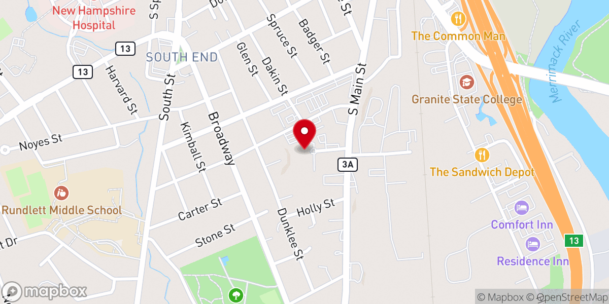Map showing location of Genesis Park