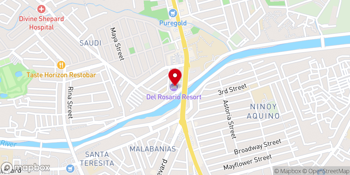 Map showing location of United Pentecostal Church - UPC Angeles City