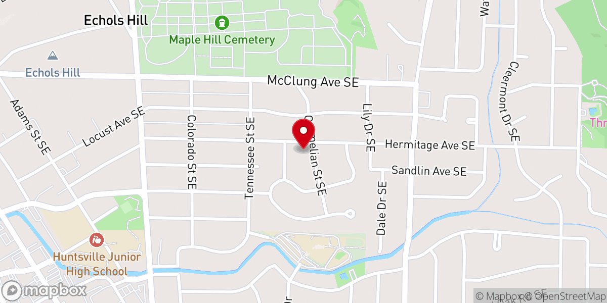 Map showing location of Passion for Christ Ministry Inc
