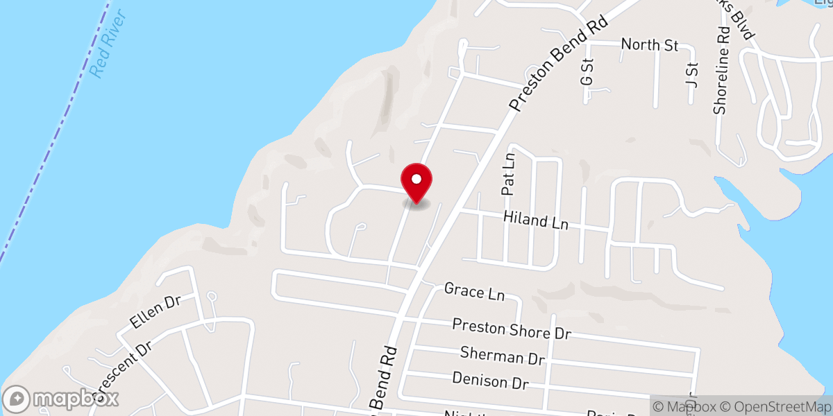 Map showing location of Preston Community Church
