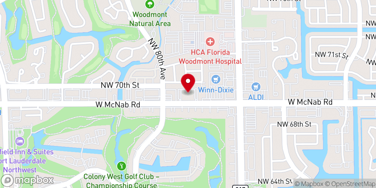 Map showing location of All Saints Lutheran Pre-School