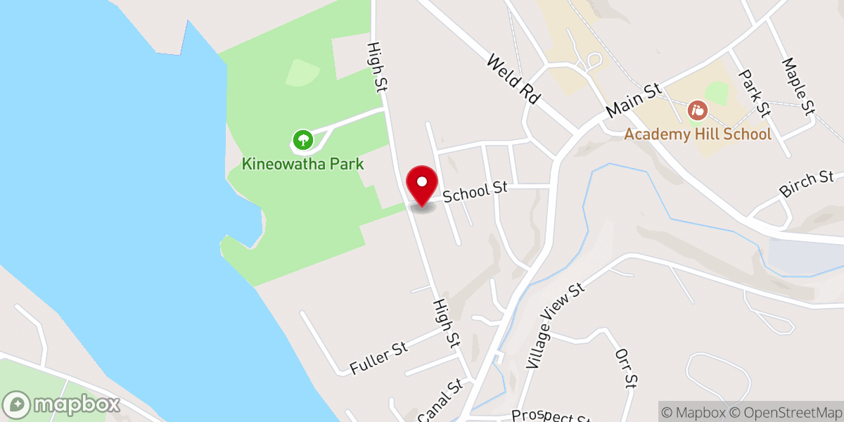 Map showing location of Saint Lukes Episcopal Church