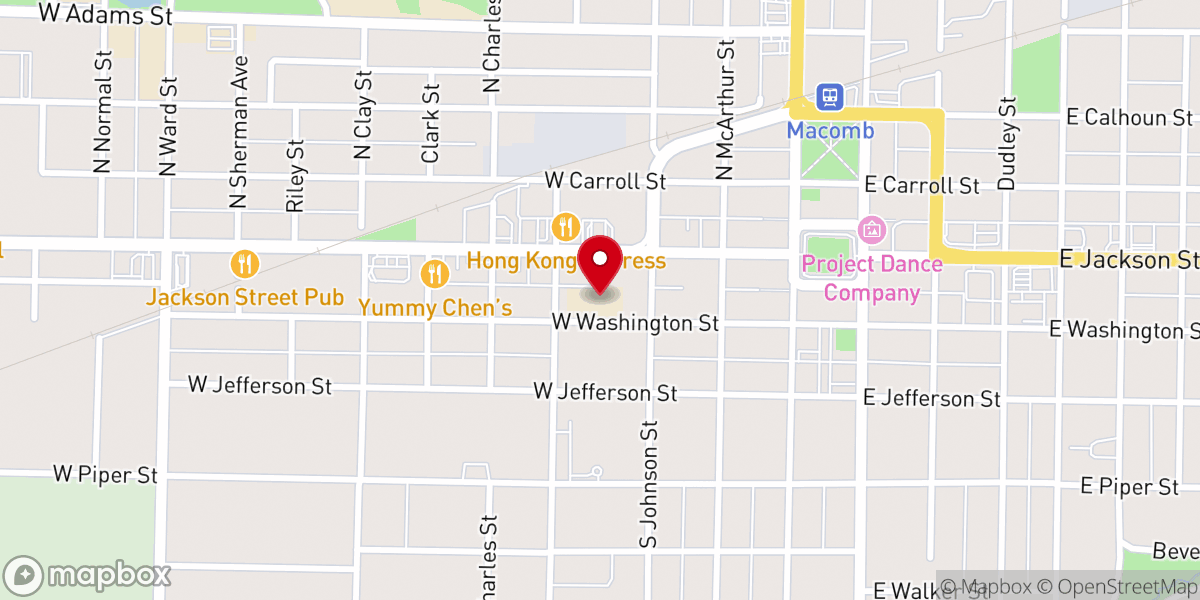 Map showing location of St Paul Catholic School