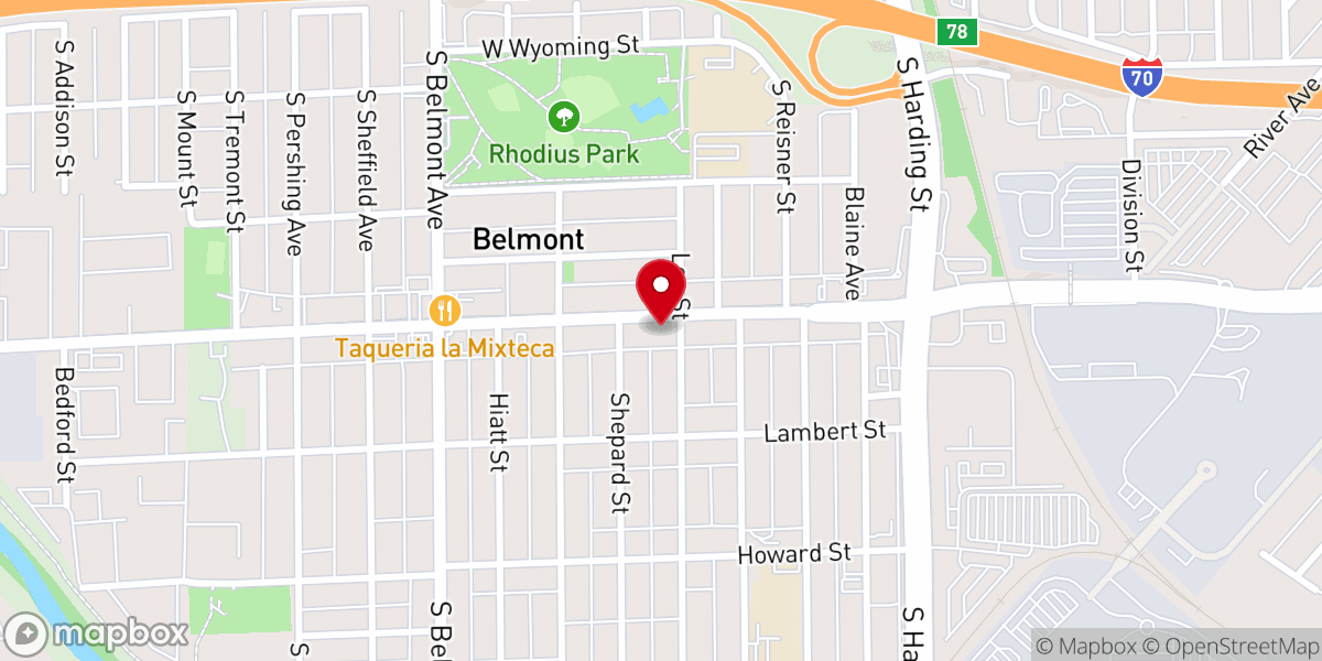 Map showing location of Iglesia Congregacional Casa De Restauracion Inc