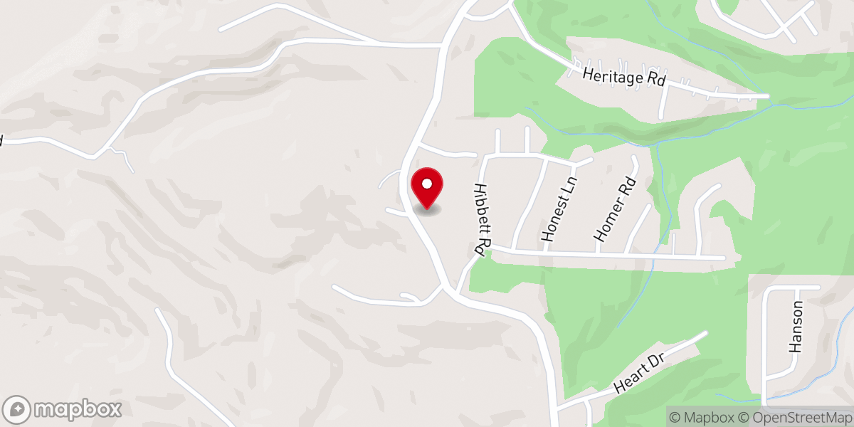 Map showing location of St Robert Church of Christ