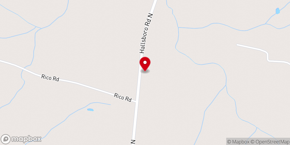 Map showing location of Central Presbyterian USA