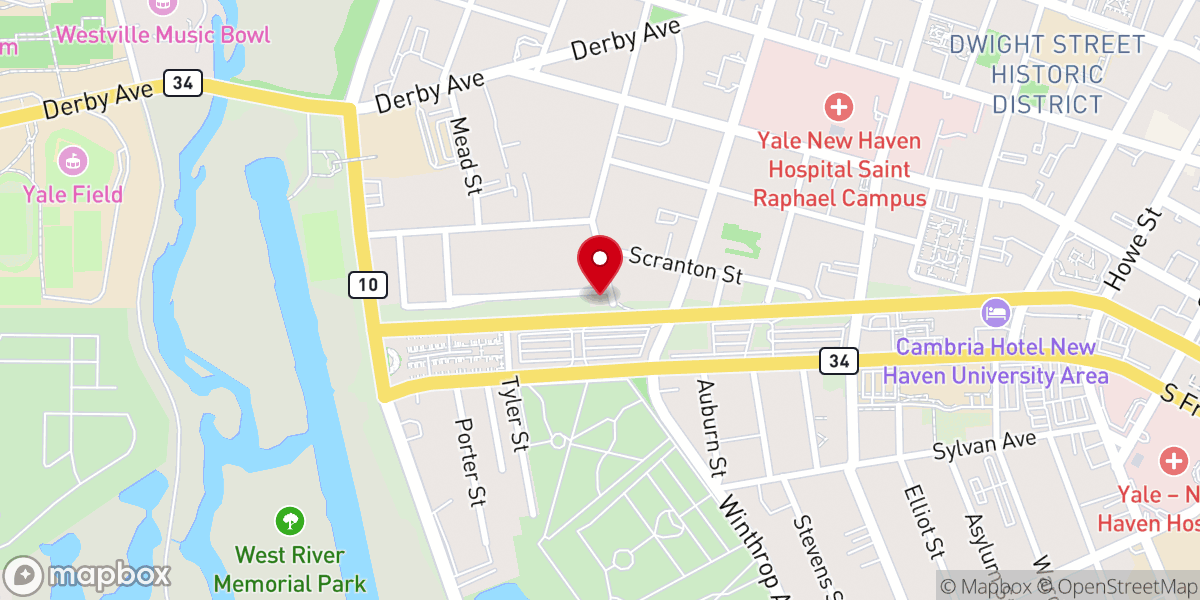 Map showing location of Basileia Outreach Ministry