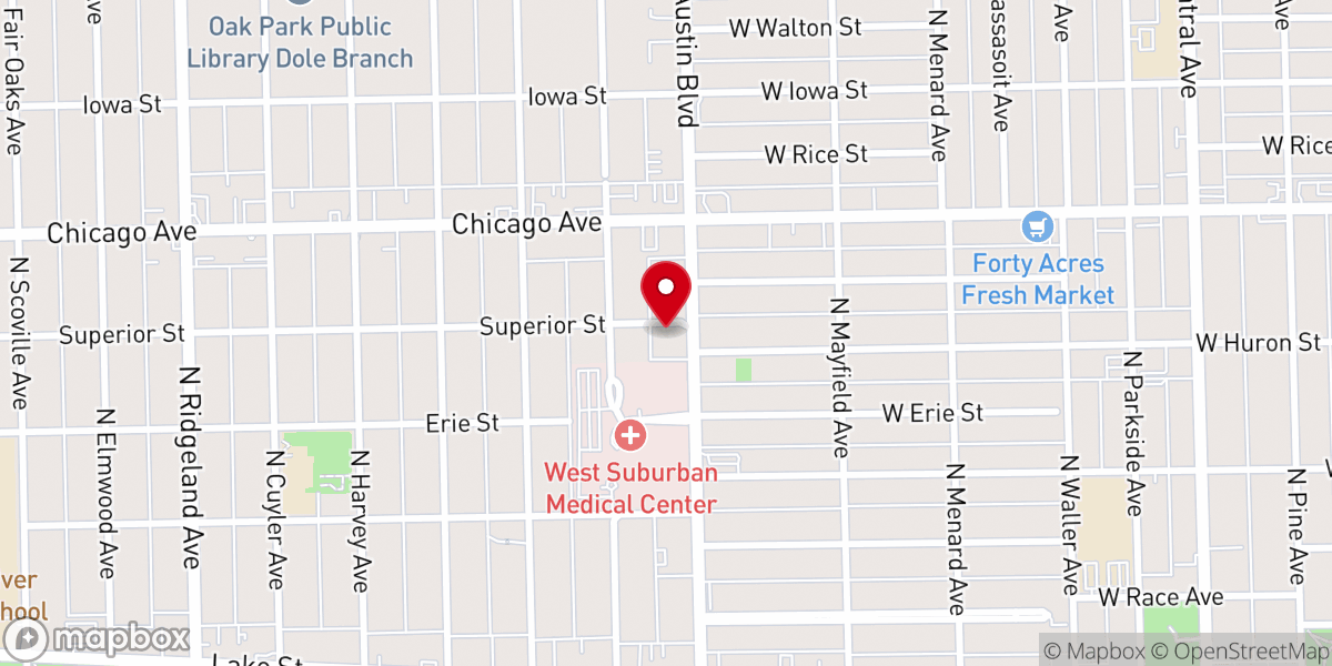 Map showing location of New Life Ministries Church of God in Christ - Food Distribution Center