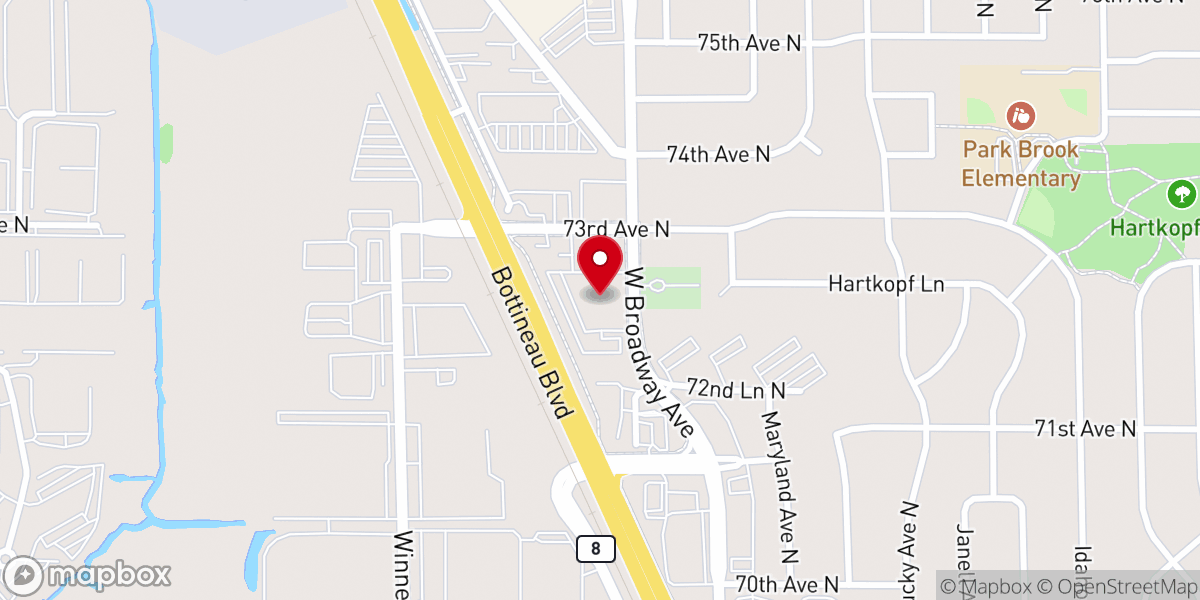 Map showing location of Grace Apostolic Church
