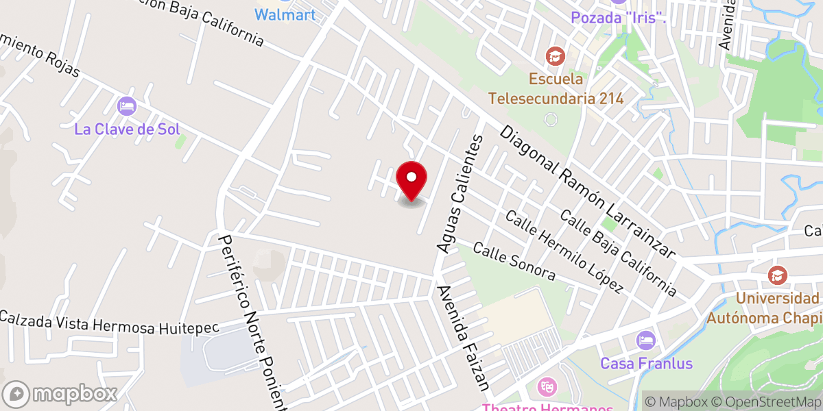 Map showing location of Torre Fuerte