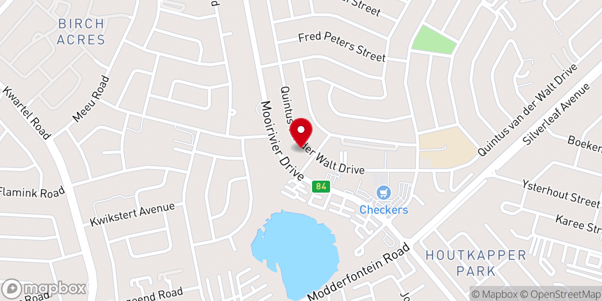 Map showing location of Trinity United Church Methodist