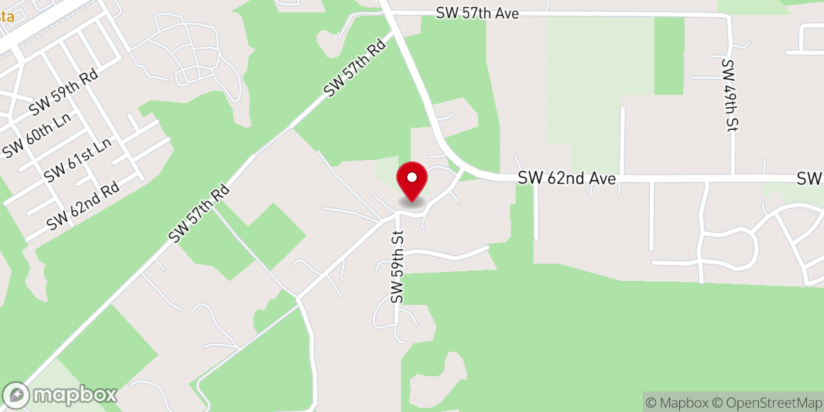 Map showing location of Wesley Chapel United Methodist
