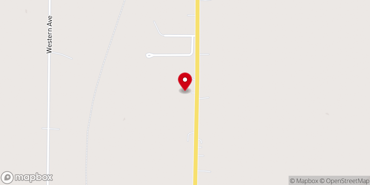 Map showing location of St Paul's Lutheran Church