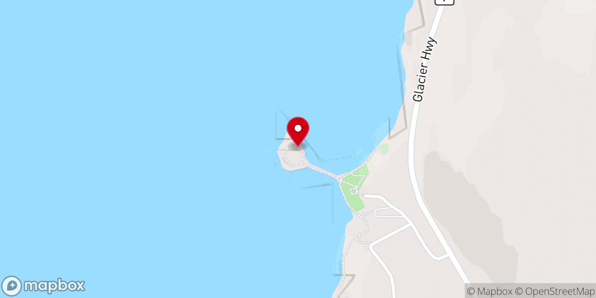 Map showing location of National Shrine of St. Thérèse