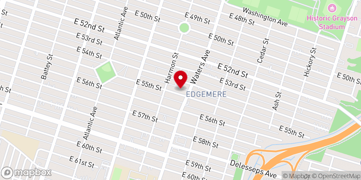 Map showing location of Whitefield United Methodist Church