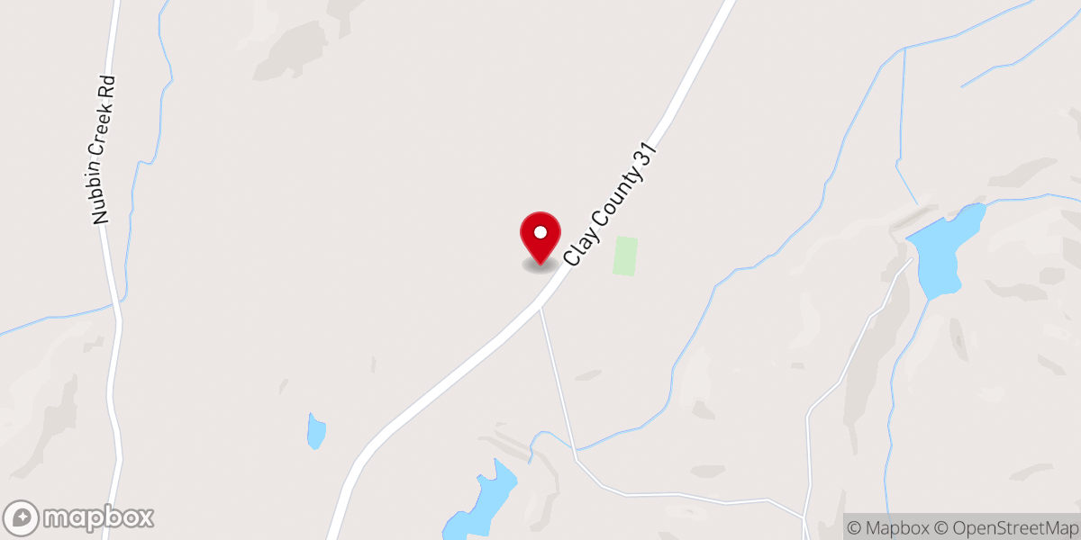 Map showing location of Mannings Chapel