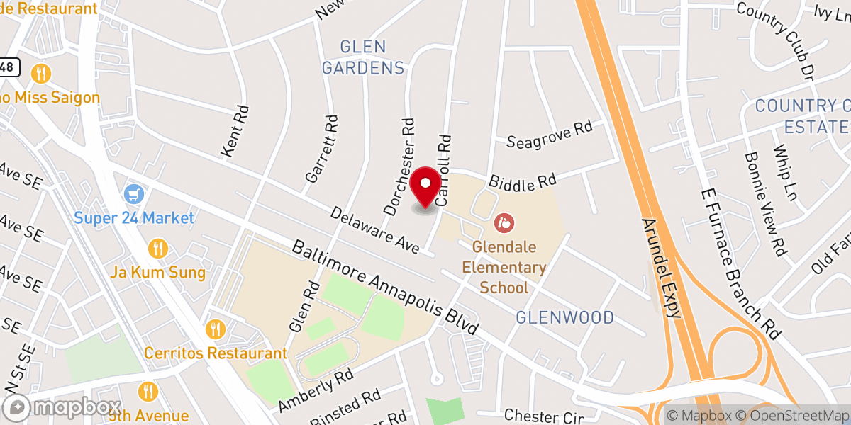 Map showing location of Jesus Es Vida FMC