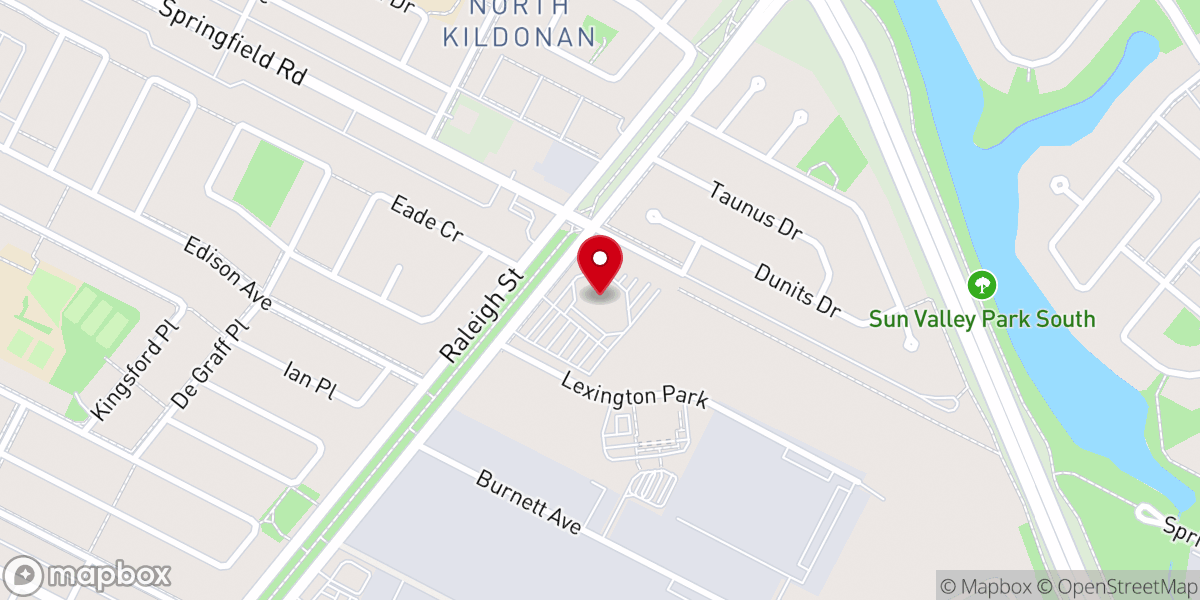 Map showing location of NKMB Church