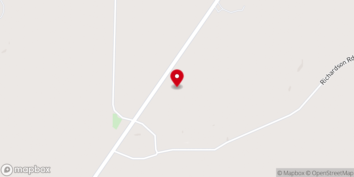 Map showing location of Jones Chapel MB Church