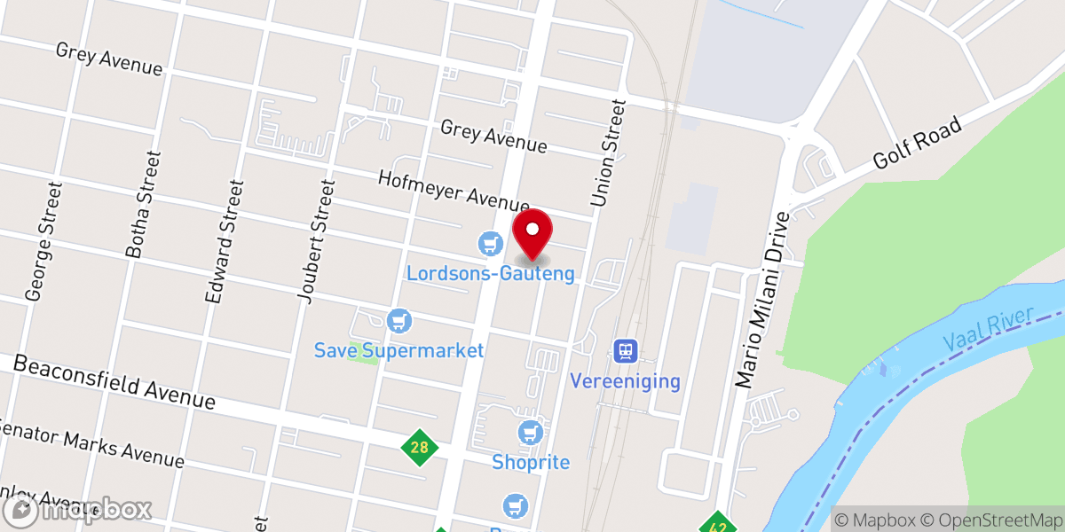 Map showing location of Universal Church Of The Kingdom Of God