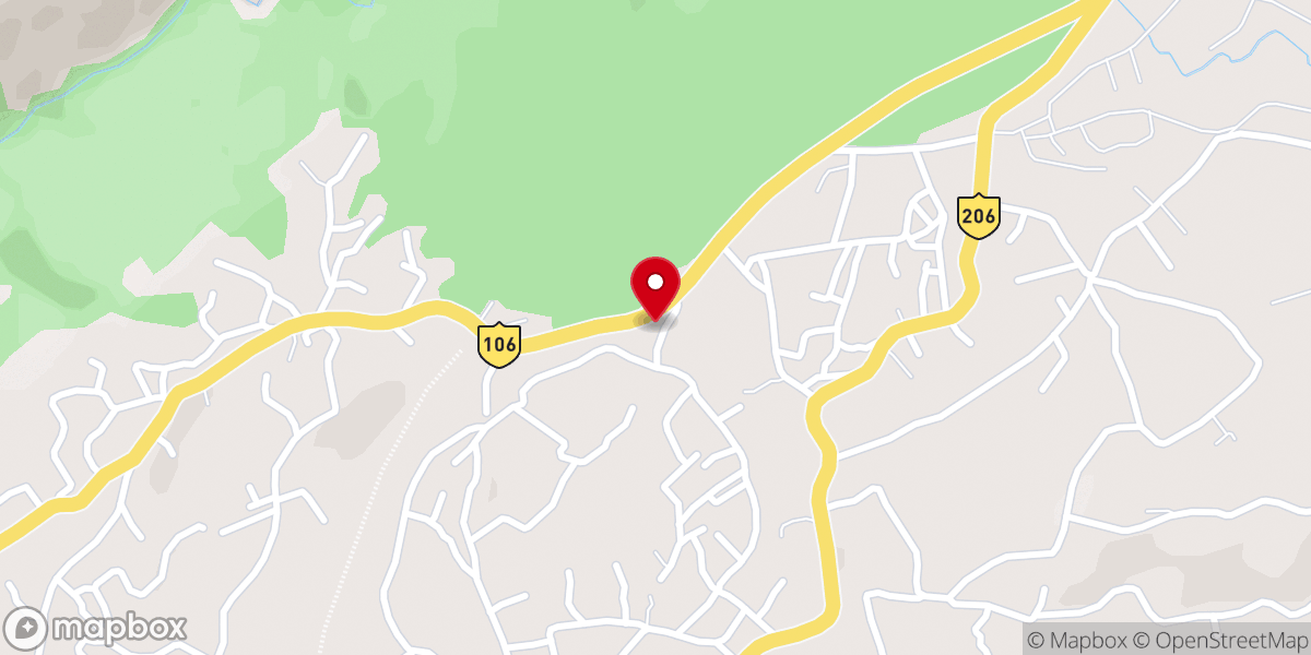 Map showing location of Sadew Catholic Church